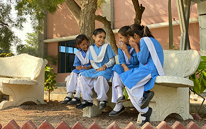 Helping hands towards education