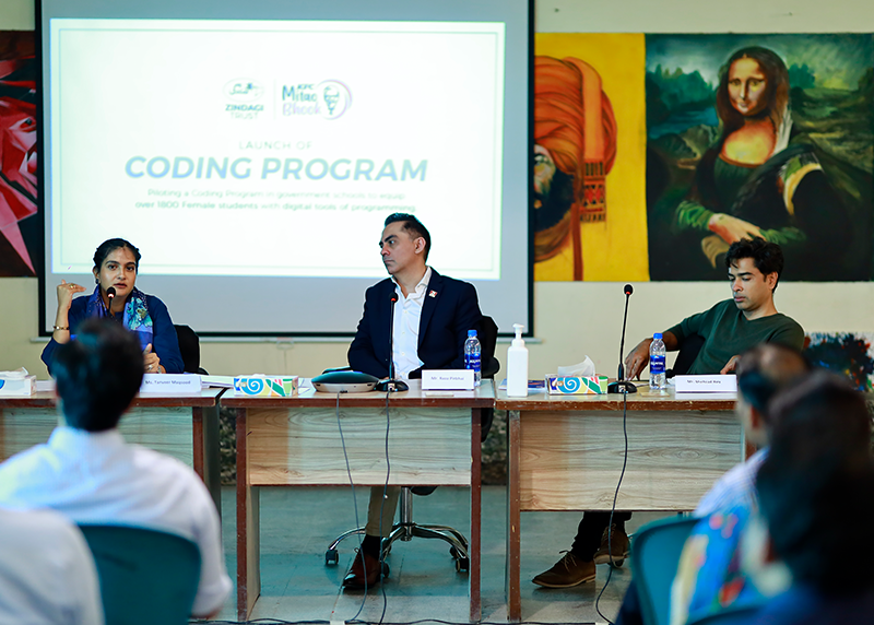 Zindagi Trust launches "Coding Program" in collaboration with KFC & Technoknowledge
