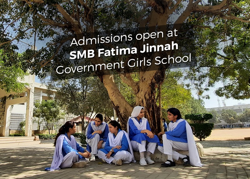 Admissions Open at SMB Fatima Jinnah GGS