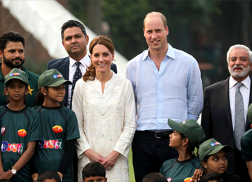 Our government school students meet the royal couple William and Kate