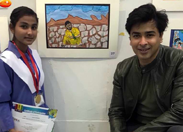 Government School students win big for their art work on water conservation