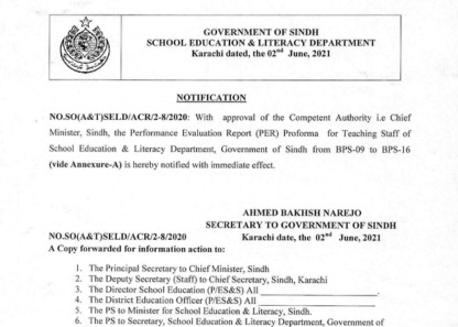 Advocating for Better Teacher Evaluation: Zindagi Trust Pushes to Replace ACR with PER