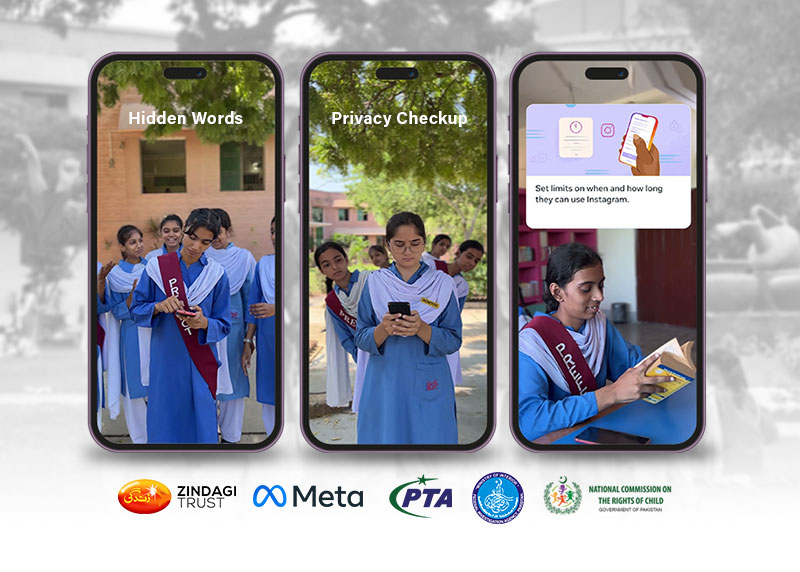 Zindagi Trust and Meta Join Hands with PTA, FIA and NCRC to Promote Youth Safety in Digital Spaces