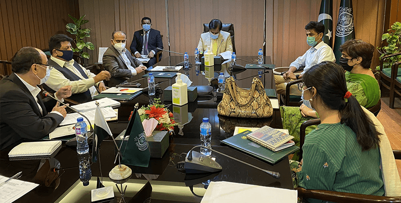 Zindagi Trust officials meeting Sindh Government representatives