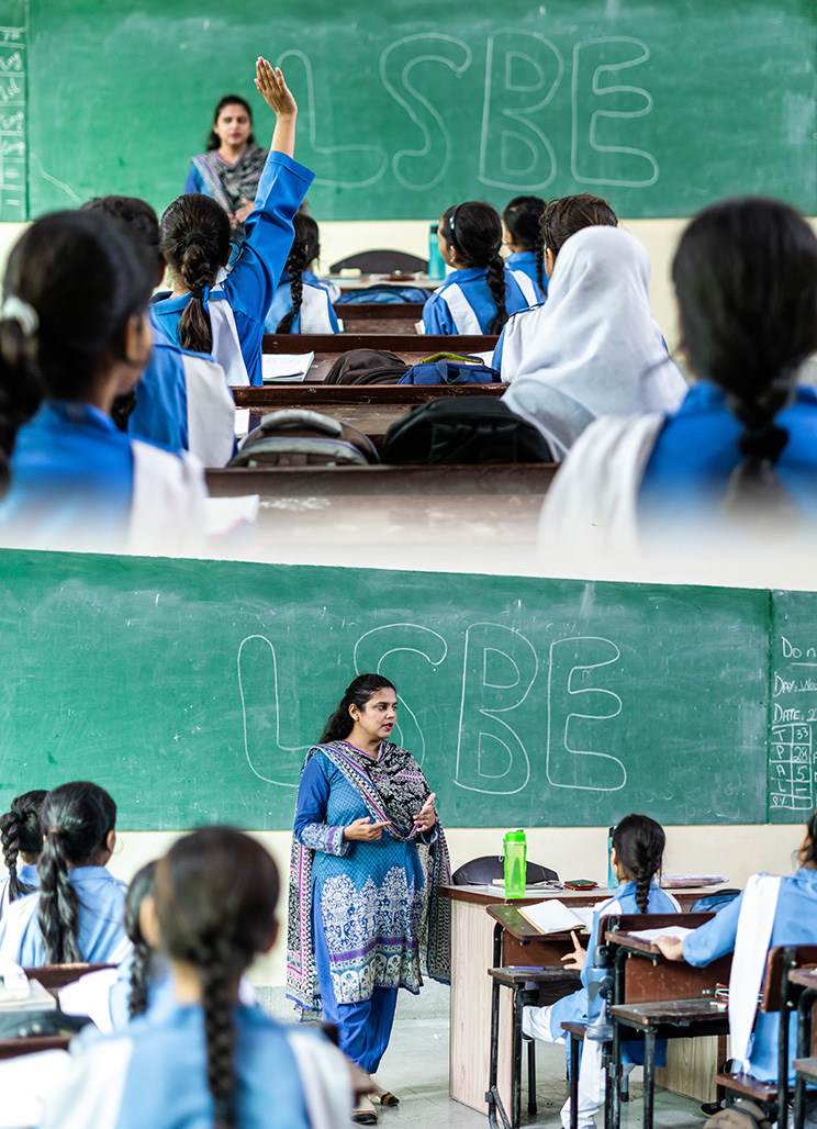 An LSBE class in progress